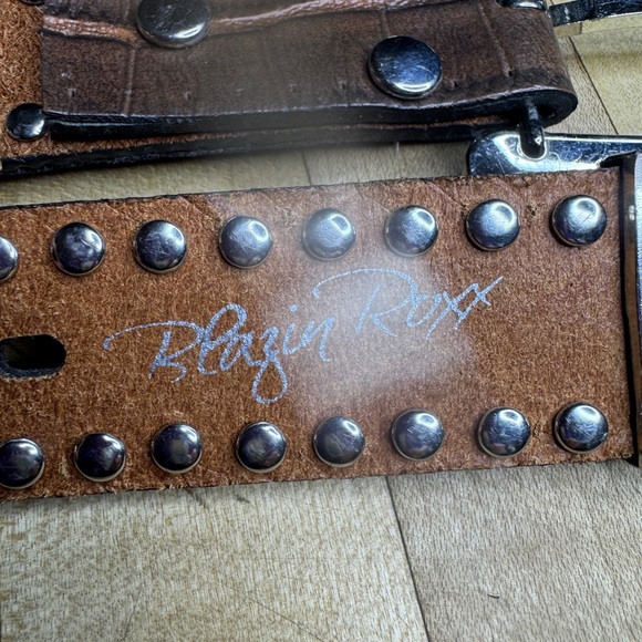 Blazin Roxx Brown Rhinestone Belt - Picture 4 of 5